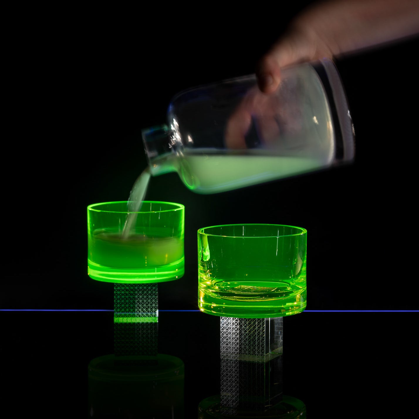 Sklenice - Cube whiskey