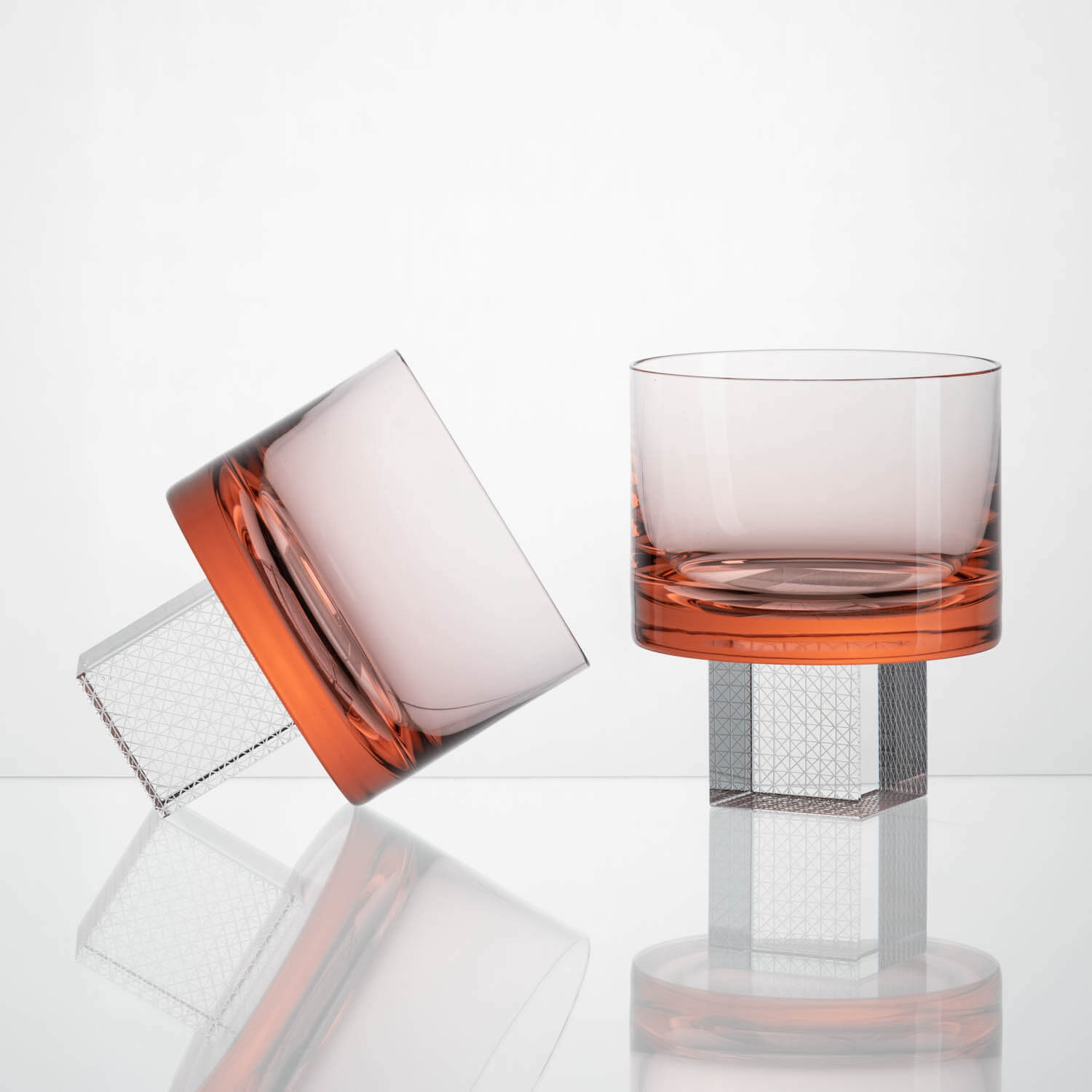Sklenice - Cube whiskey