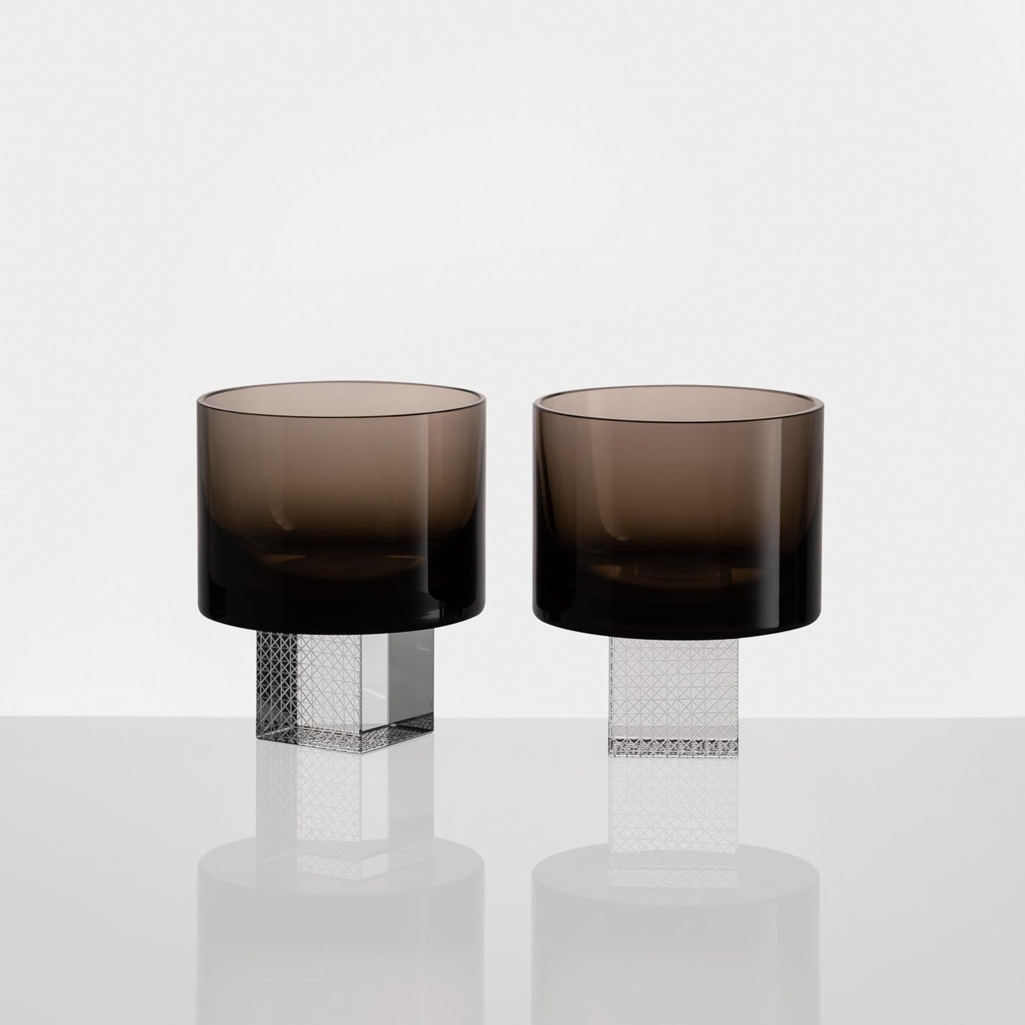 Sklenice - Cube whiskey